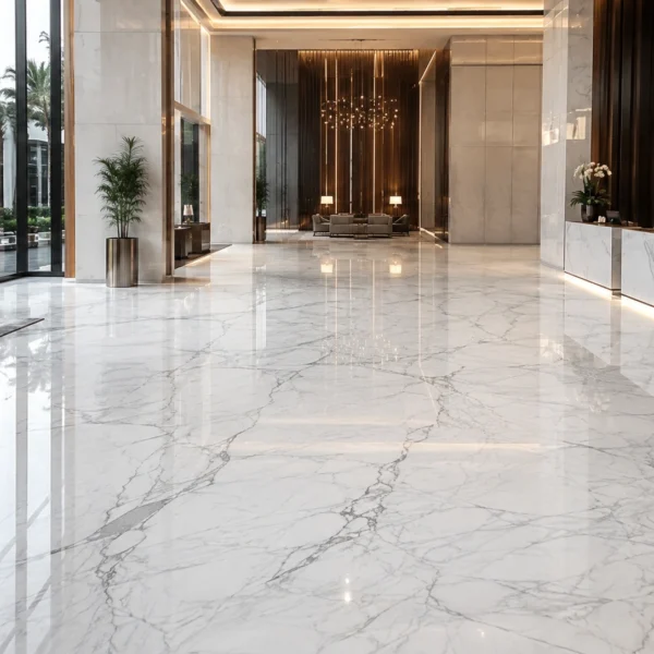 Premium Marble Flooring Project 600x600